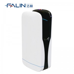 FALIN FL-2029 High Speed ABS UV light Jet Air Hand Dryer For Toilet With HEPA Filter