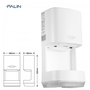 FALIN FL-2018 Hand Dryers Commercial Automatic Wall Mounted Hand Dryer For Toilet