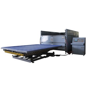 Four layers glass lamination machine with dual independent system
