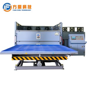 Fangding hot sale laminated glass making oven