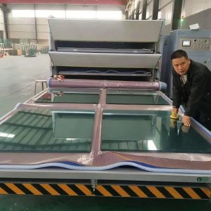 Fangding 2021 Newest Design Vacuum and Heat EVA Processing Glass Laminating Machine