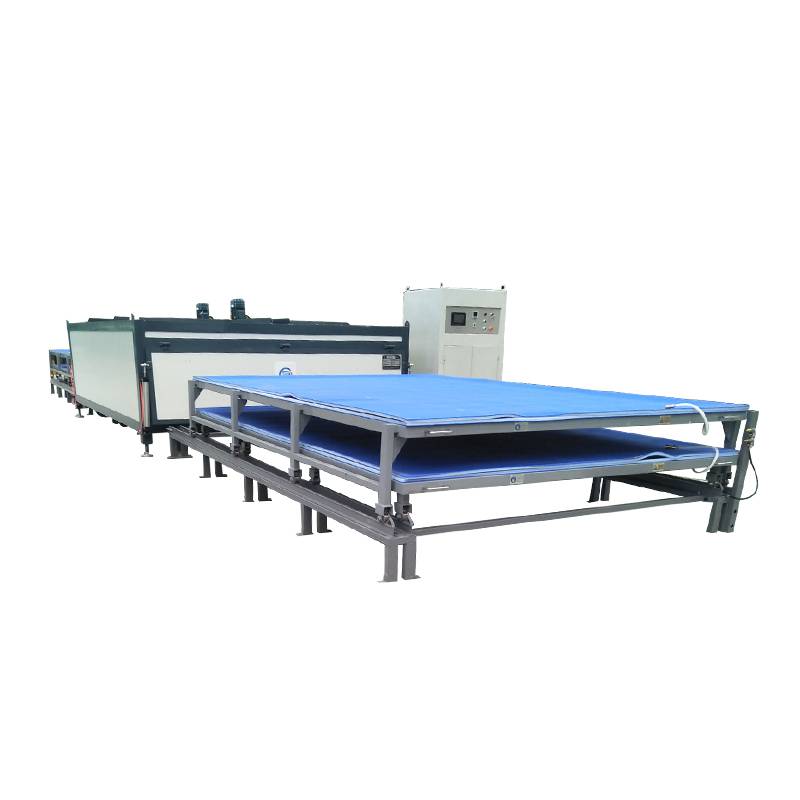 Discount Price Eva Film Manufacturer - Double work-stations laminated glass machine – Fangding