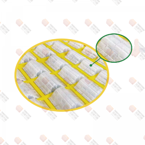Cheapest Price Pu Dewatering Screen Sieve - Polyurethane Wave-shaped Screen Panel – Fangyuan