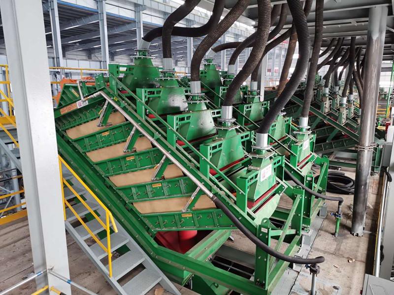 5-stack screen sizer used in iron ore recovery with high efficieny, low consumption and reliability.