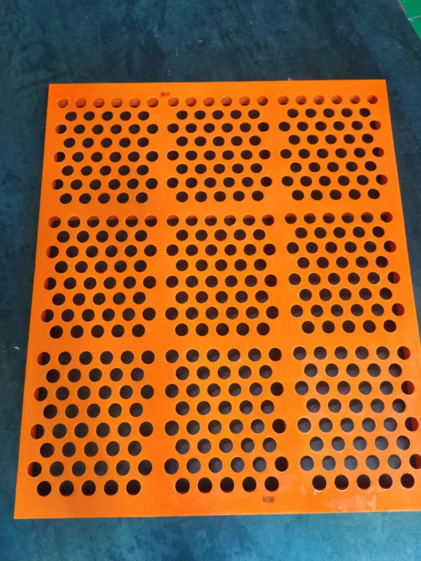 producing various polyurethane screen panels, rubber screen panels. size can be customized.