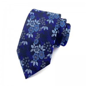 2022 hot sale fashion wedding tie high quality silk floral tie casual tie for men