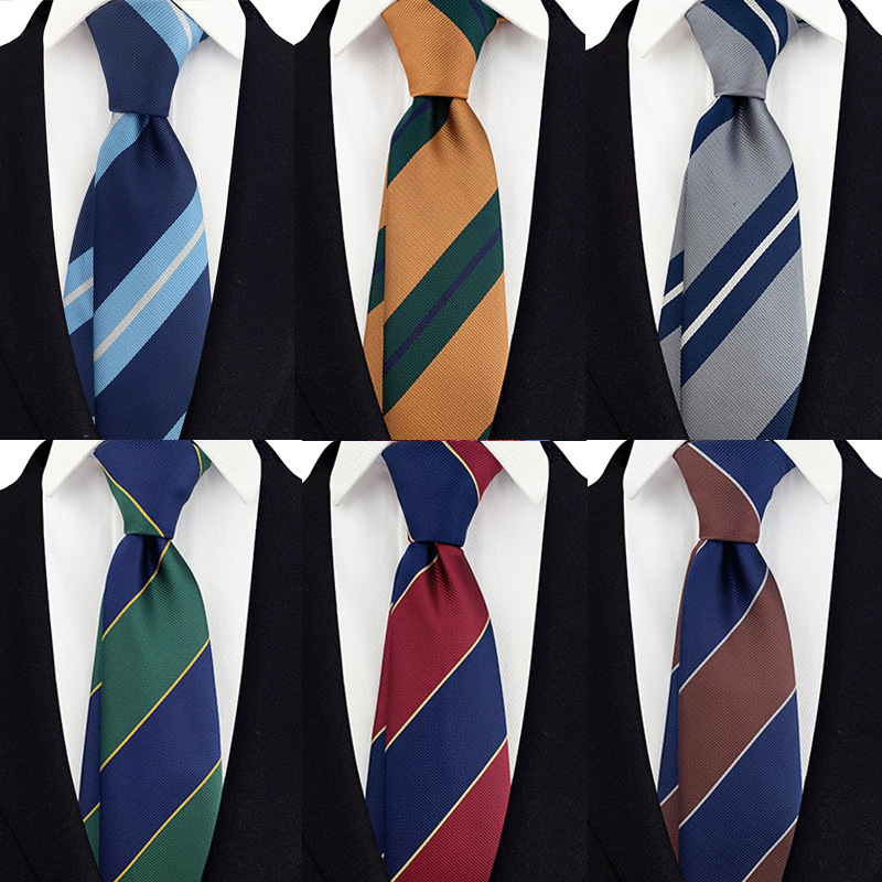 2022 factory’s latest business style silk tie knitted animal pattern necktie stripe necktie for men Featured Image