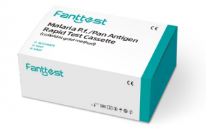 Malaria P.f./Pan Antigen Rapid Test Cassette colloidal gold method