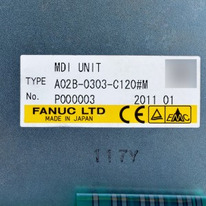 Fanuc keyboard A02B-0303-C120#M  fanuc spare parts mdi unit