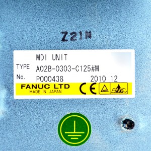 Fanuc keyboard A02B-0303-C125#M  fanuc spare parts mdi unit