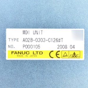 Fanuc keyboard A02B-0303-C126#T  fanuc spare parts mdi unit
