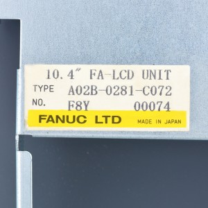 New original fanuc cnc system controller A02B-0281-C072  18iB  10.4inch