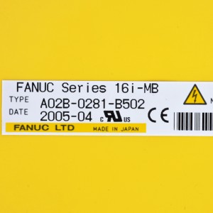 New original fanuc cnc system controller A02B-0281-B502  16i-MB 8.4 inch
