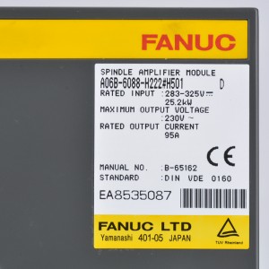 Fanuc drives A06B-6088-H222#H500 Fanuc servo amplifier moudle A06B-6088-H222#H501