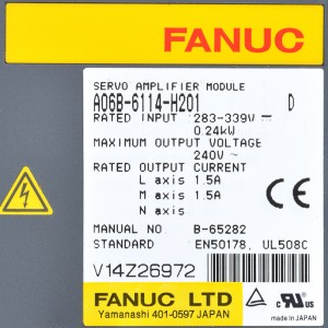 Fanuc drives A06B-6114-H201 Fanuc servo amplifier module