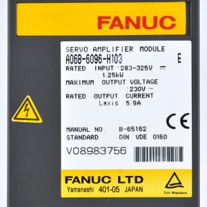 Fanuc drivesA06B-6096-H103 Fanuc servo amplifier moudle