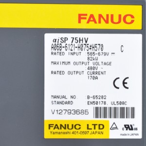 Fanuc drives A06B-6121-H075#H570 Fanuc aisp 75HV