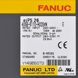 Fanuc drives A06B-6110-H026#N Fanuc αiPS 26 fanuc power supply
