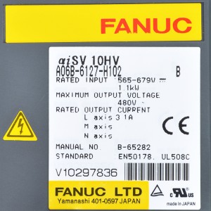 Fanuc drives A06B-6127-H102 Fanuc aisv 10HV servo amplifier