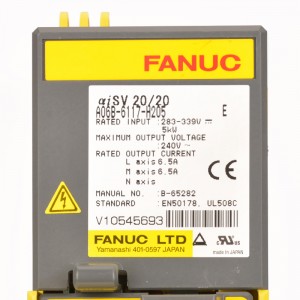 Fanuc drives A06B-6117-H205 E Fanuc aiSV 20/20 servo amplifier