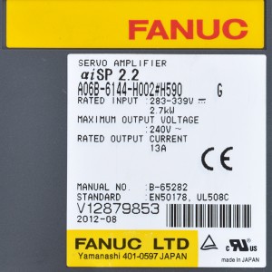 Fanuc drives A06B-6144-H002#H590 Fanuc servo amplifier