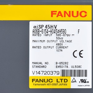 Fanuc drives A06B-6154-H045#H590 Fanuc aisp 45HV