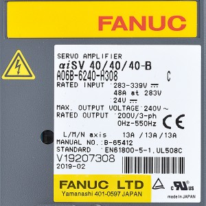 Fanuc drives A06B-6240-H308 Fanuc servo amplifier aiSV 40/40/40-B