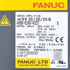 Fanuc drives A06B-6240-H325 Fanuc servo amplifier aiSV 20/20/20-B