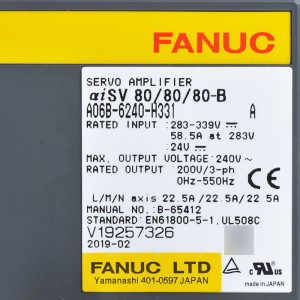 Fanuc drives A06B-6240-H331 Fanuc servo amplifier aiSV 80/80/80-B