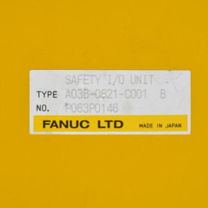 Fanuc I/O A03B-0821-C001 fanuc safety i/o unit original made in japan