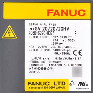 Fanuc drives A06B-6290-H325 Fanuc servo amplifier aiSV 20/20/20HV