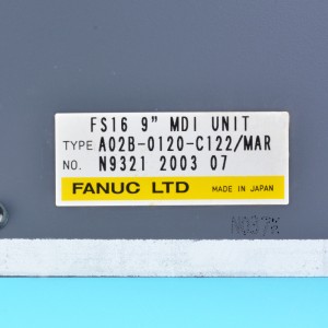 Fanuc keyboard A02B-0120-C121 TAR  fanuc mdi unit