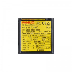 Professional China Fanuc Axis Control Card - Japan original fanuc ac servo motor A06B-0061-B303 – Weite