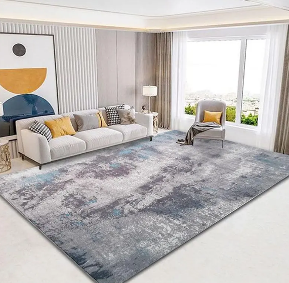 הפיתוי הכובש של עיטור פוליאסטר שטיח וילטון גדול לסלון