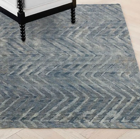 Unveiling the Majesty of Turkish High End Large Blue Wool Carpets
