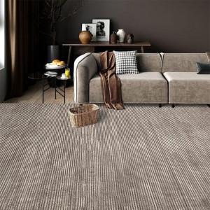 Klassisk golv Modern brun handtuftad matta