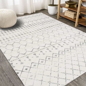فرش خاکستری دھونے کے قابل سپرسافٹ لگژری قالین