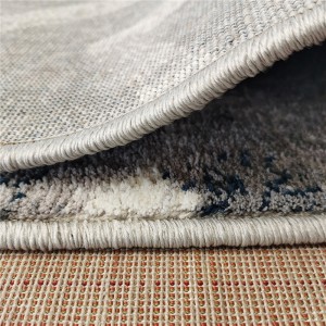 Moderan veliki sivi luksuzni supermeki Wilton tepih za dnevnu sobu