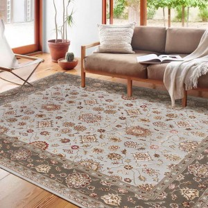 Living Room Malaki 100% Lana Vintage Persian Carpets