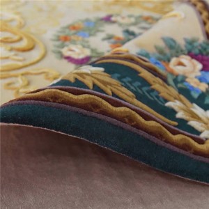 Mga Mamahaling Na-customize na Silk Hand-Tufted Rugs Carpet