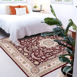 Bedroom 9 × 12 Pula nga Silk Persian Rugs