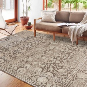 Living Room Large 100% Wool Vintage Persian Carpets