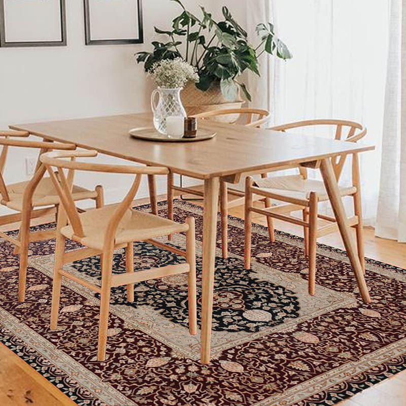 dining room persian rug