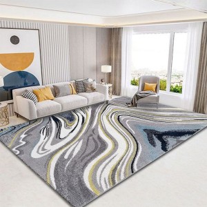 Wenkeamer Modern Floor Duorsum 100% Polyster Fabric Super Soft Carpets