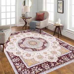 9×12 Wool Red Persian Rug Carpet