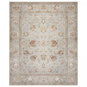 Harga Murah Karpet Persia Oriental Cream Hijau Muda 100% Wool