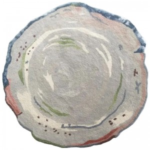 Circum manus caespitosa Woolen Carpets Design