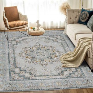 Cheap living room cream color persian rug