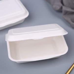 7″ x 5″ Hinged Container 600ml Clamshell Box