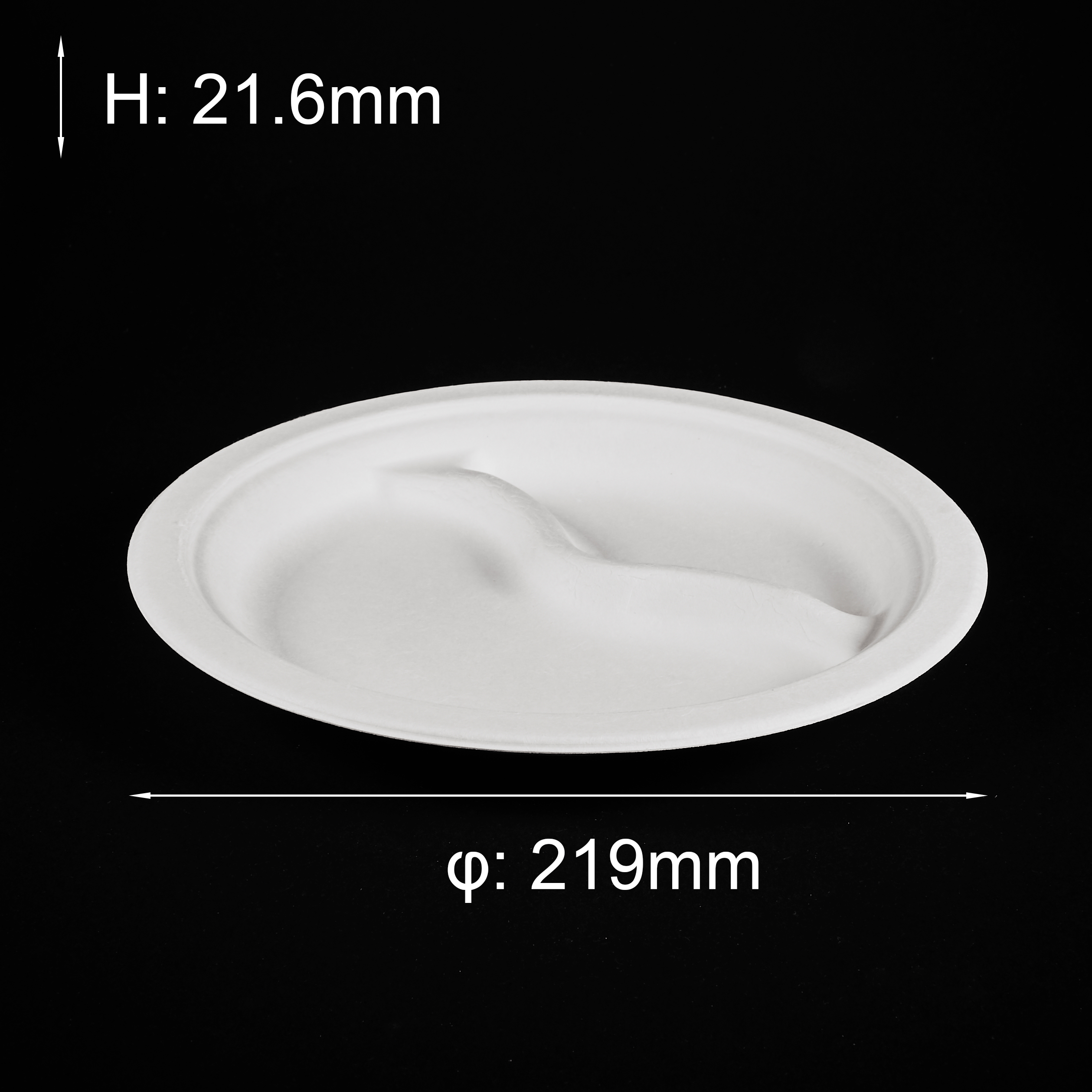 8.75 Compostable Paper Plate